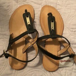 Tommy Hilfiger Black Sandal